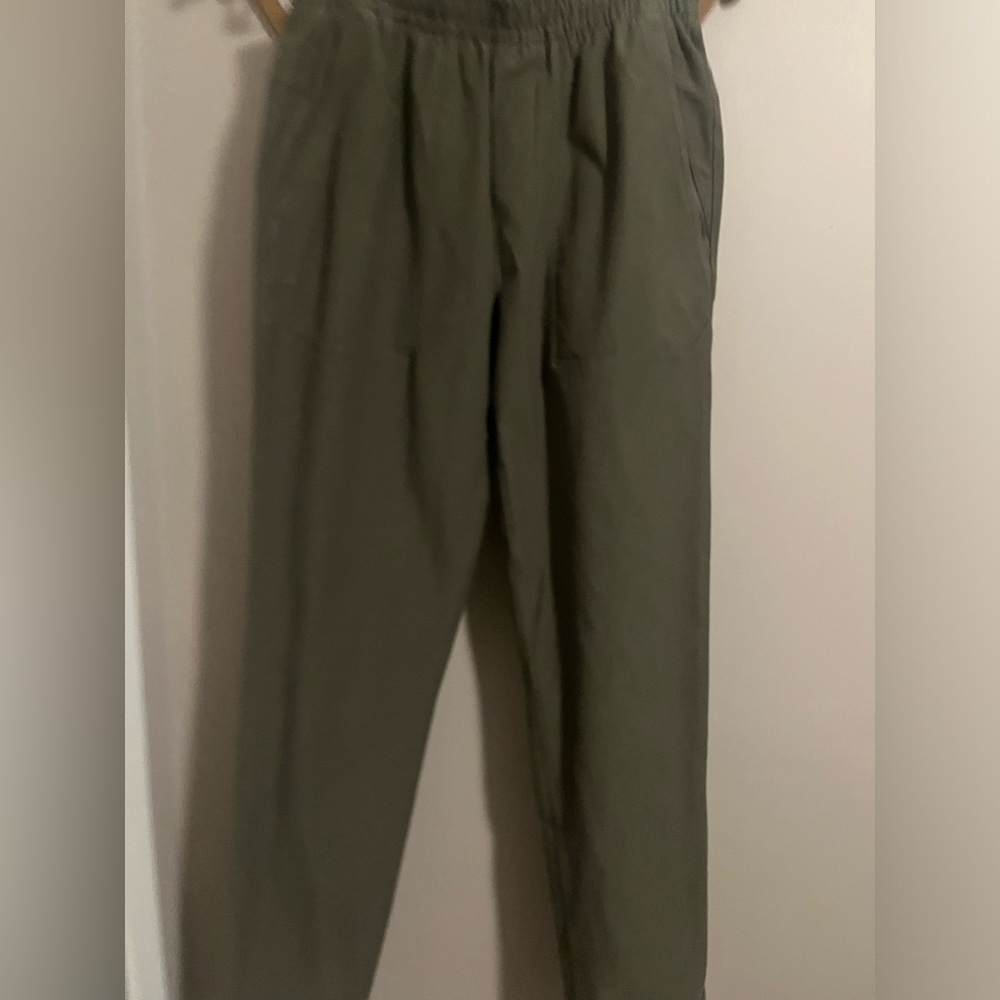 MEN’S Lululemon Utilitech Pull on Pant Size small CCNY  olive green LM5AJGS